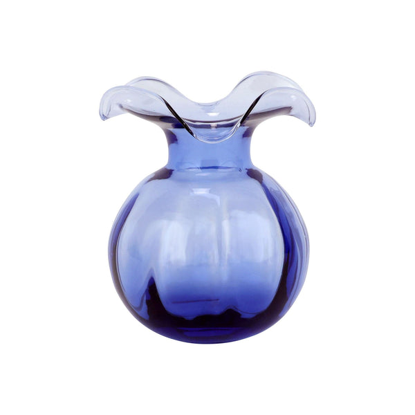 Hibiscus Bud Vase Indigo vintage