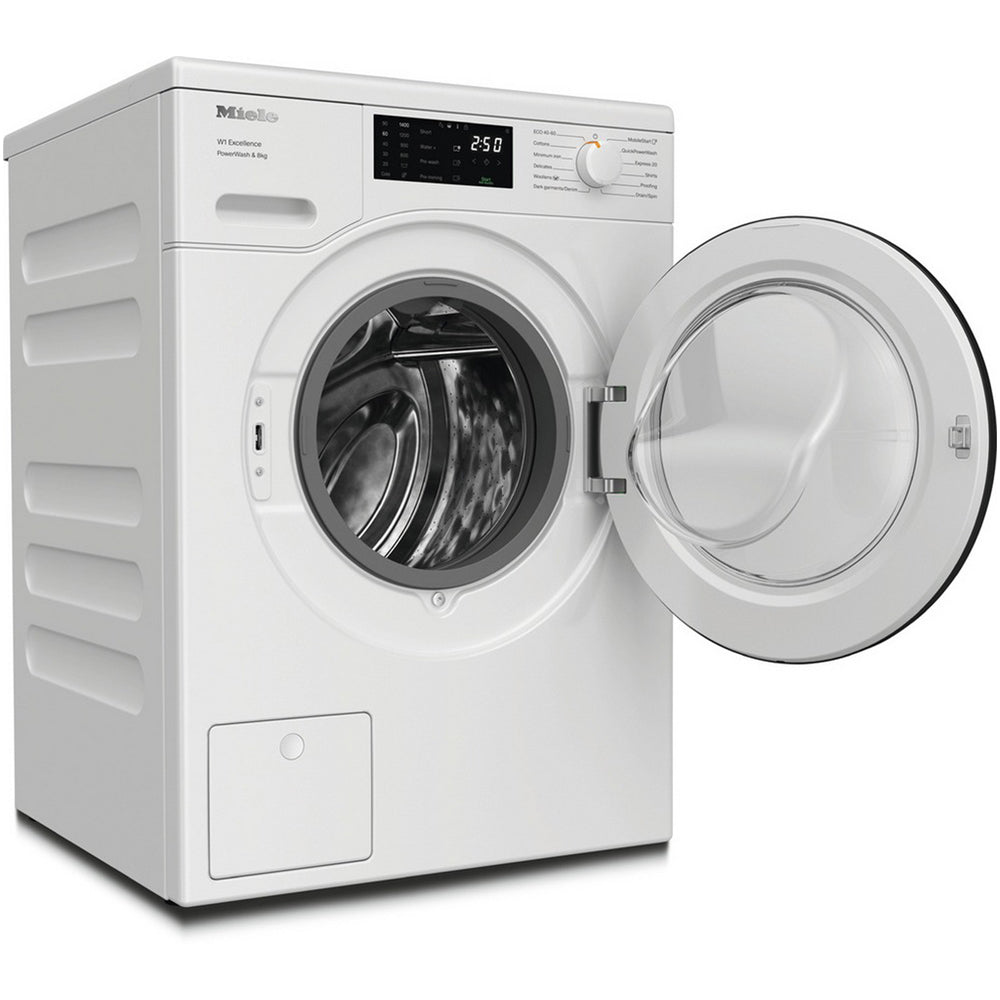 Miele WEB365 WCS PowerWash 8kg 1400 Spin Freestanding Washing Machine Lotus White